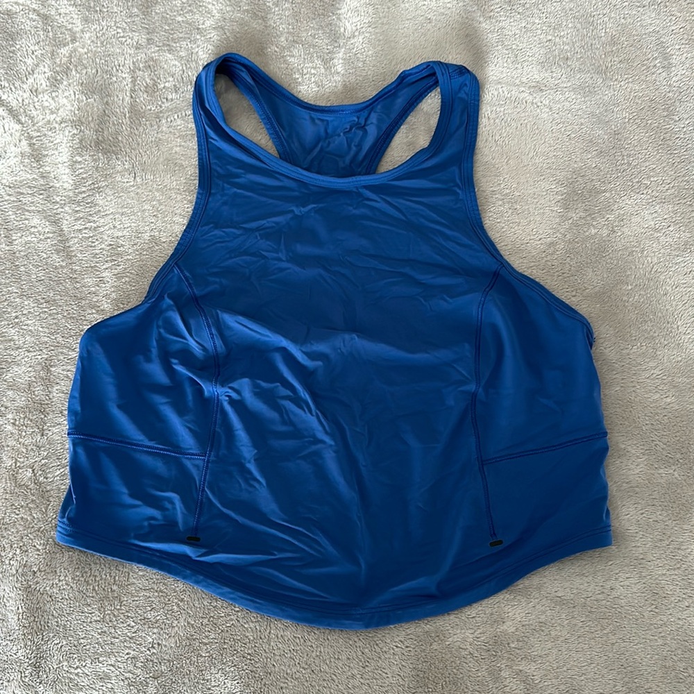 lululemon athletica Blue Tank Top
